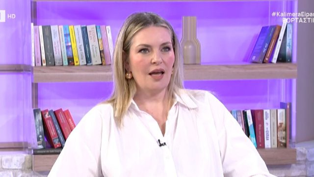 Βούρκωσε στον αέρα η Ελισάβετ Μουτάφη: «Θα ήθελα ο πατέρας μου να πάρει μια αγκαλιά το γιο μου»