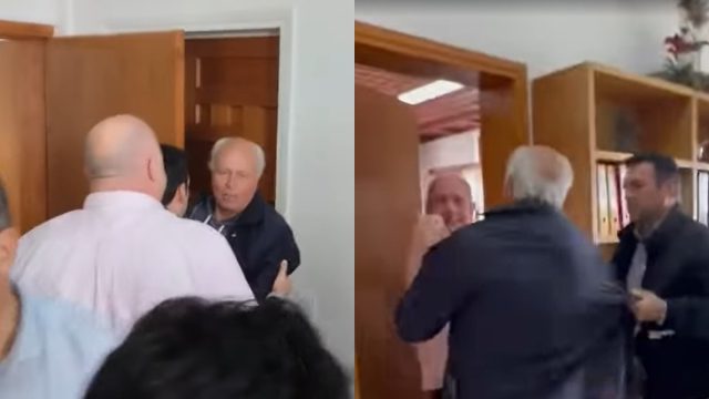 Έξαλλος ο Αχιλλέας Μπέος: Πέταξε έξω δημοτικό σύμβουλο από το γραφείο του – «Πέρασε έξω τώρα!»