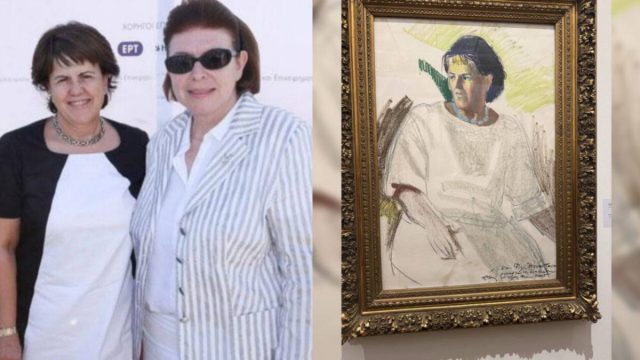 Όχι δεν κάνουμε πλάκα: Πορτρέτο της Άννας Παναγιωταρέα, κολλητής της Μενδώνη στην Εθνική Πινακοθήκη!