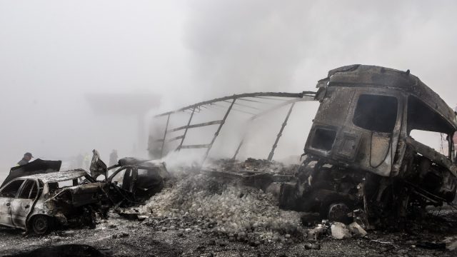 Πώς έγινε το ασύλληπτο τροχαίο με δύο νεκρούς στην Εγνατία: Μια όπισθεν προκάλεσε την τραγωδία