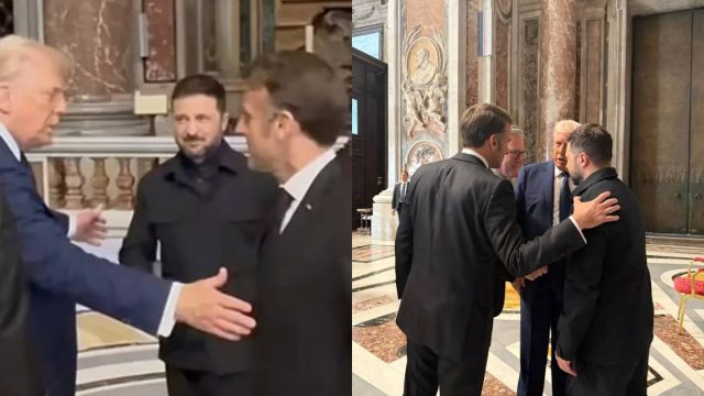 Ο «μυστικός» διάλογος Τραμπ – Μακρόν στην κηδεία του Ποντίφικα: «Δεν έπρεπε να είσαι εδώ» – Τι αποκαλύπτει η γλώσσα του σώματος