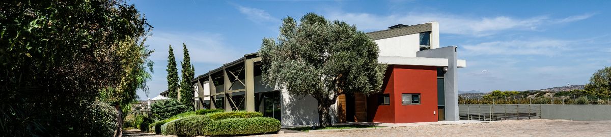 Πανοραμική εξωτερική φωτογραφία από το οινοποιείο Παπαγιαννάκος