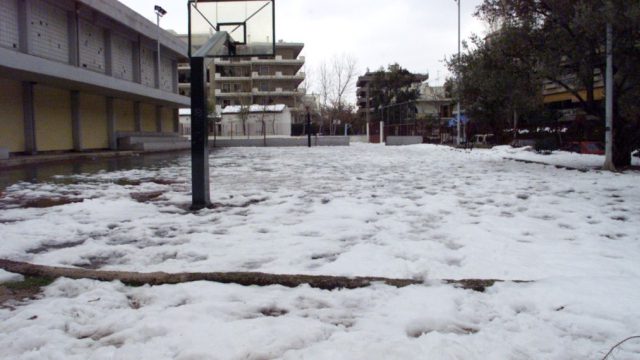 Κακοκαιρία στη Βόρεια Ελλάδα: Κλειστά σχολεία σε Πρέσπες, Φλώρινα, Αμύνταιο και Γυμνό Ερέτριας