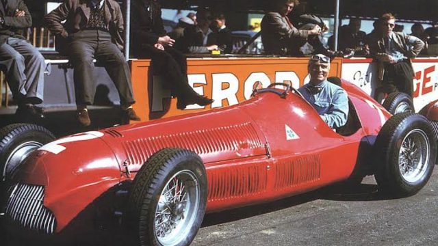 Σαν σήμερα, 13 Μαΐου 1950: Ο Τζουζέπε Φαρίνα με Alfa Romeo 158 κερδίζει τον πρώτο αγώνα για το πρώτο πρωτάθλημα της Formula  1, με μέση ωριαία ταχύτητα 146,38 χλμ