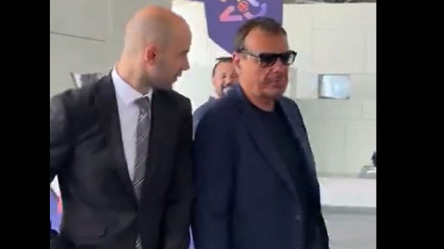 Final 4 Euroleague: «Πηγαδάκι» Σπανούλη – Αταμάν πριν την συνέντευξη Τύπου στο Άμπου Ντάμπι