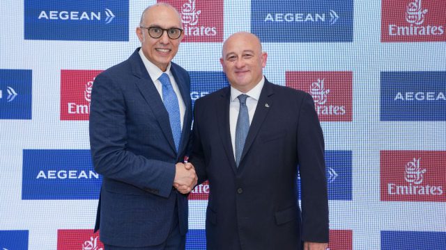 Η Emirates και η AEGEAN διευρύνουν περαιτέρω τη συνεργασία τους: Αμοιβαία οφέλη για τους επιβάτες