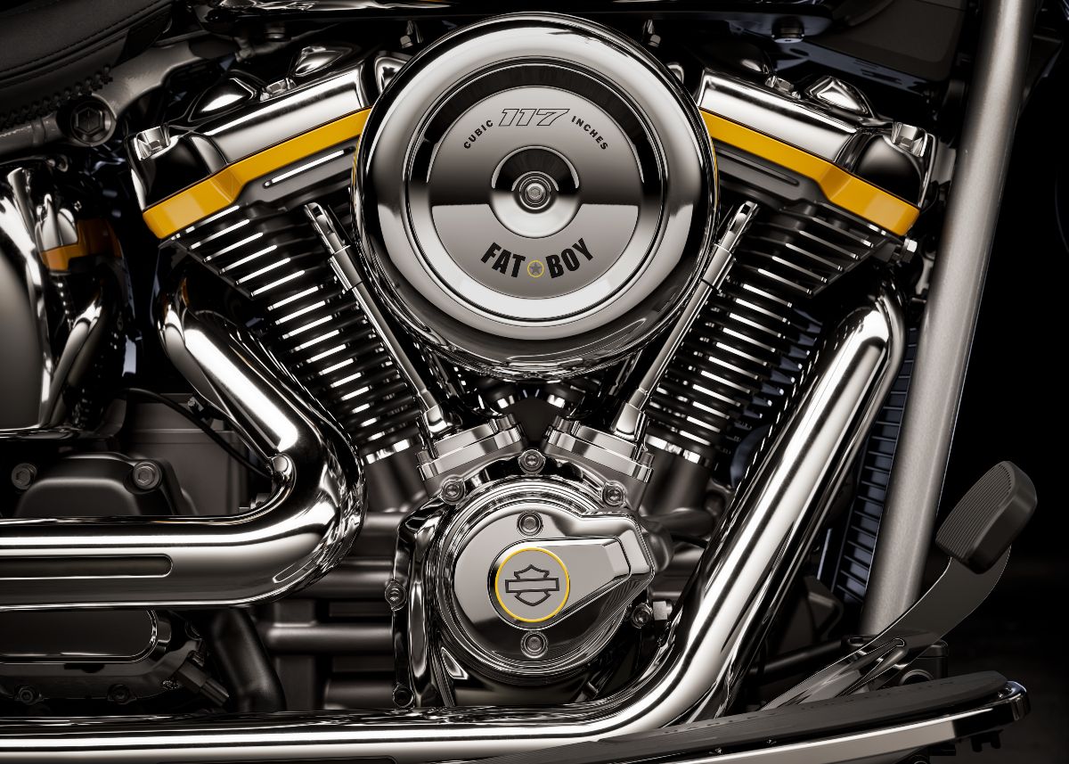 Harley-Davidson Fat Boy Gray Ghost