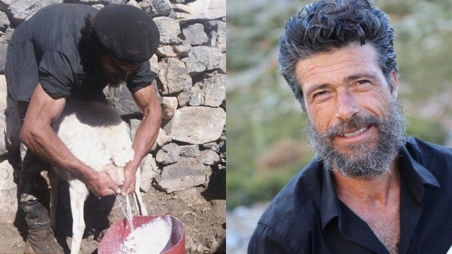 Γιάννης Παπασηφάκης: Ο βοσκός που έχει βρει το νόημα της ζωής στα Λευκά Όρη – Εγκατέλειψε την πόλη και ζει 40 χρόνια μόνος στο βουνό