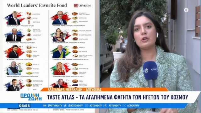 Οι διατροφικές αδυναμίες των ξένων ηγετών για τις οποίες… τρελαίνονται: Από τα burgers του Τραμπ μέχρι το παγωτό φυστίκι του Πούτιν