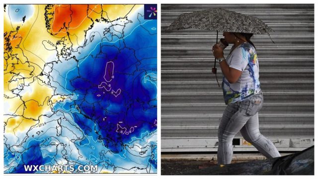 Καιρός: Έρχεται πολικός αεροχείμαρρος με πτώση της θερμοκρασίας – Η πρόγνωση του Τσατραφύλλια