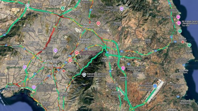 Κίνηση σήμερα 21/5: Μποτιλιάρισμα σε Λεωφόρο Αθηνών και Κηφισό
