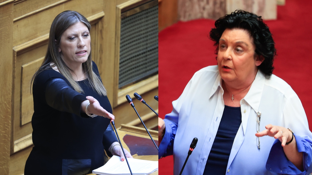 Κωνσταντοπούλου κατά Κανέλλη: Ζει σε μια βίλα, στη Βουλή δεν πατάει, ξεκίνησε επί χούντας, ήταν στέλεχος της ΝΔ
