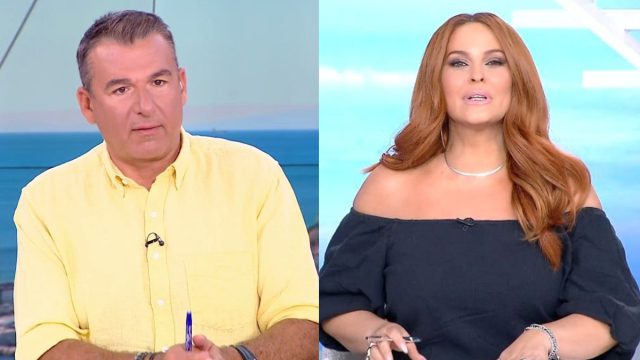 Σίσσυ Χρηστίδου: «Γιώργο, φιλάκια!» – Το όλο νόημα μήνυμα στον Λιάγκα στον αέρα του MEGA