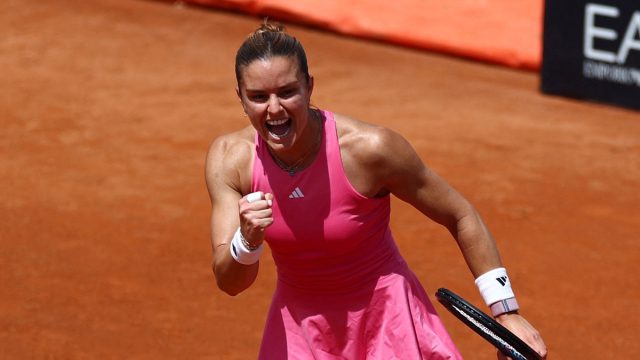 Η Σάκκαρη πέρασε στον 2ο γύρο του Masters της Ρώμης – Εγκατέλειψε η Μπέντσιτς