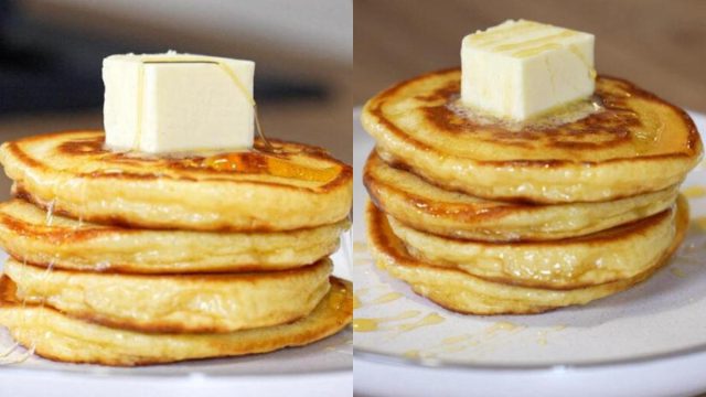 Πρωτεϊνούχα pancakes με 3 υλικά