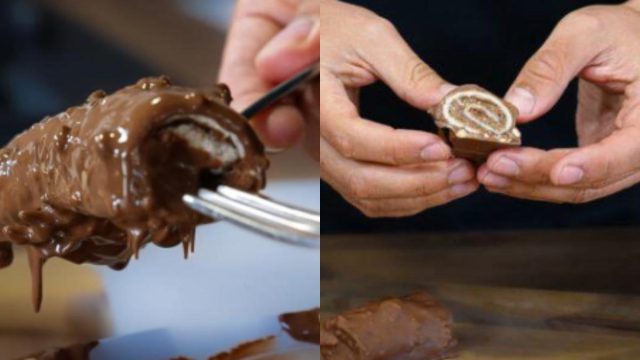 Απλά και γρήγορα ρολάκια Ferrero Rocher με μόλις 4 υλικά