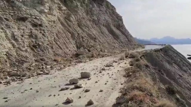 Κατολίσθηση στην Κρήτη μετά από τον ισχυρό σεισμό: Διακόπηκε η κυκλοφορία σε βασικούς δρόμους