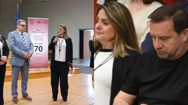 Ανατρίχιασε ο Νίκος Πλακιάς στην απονομή του πτυχίου της κόρης του: «Τελείωσες σήμερα το πανεπιστήμιο, αλλά με λάθος τρόπο»