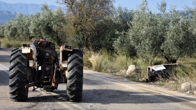 Τραγωδία στη Χαλκιδική: Αγρότης καταπλακώθηκε από το τρακτέρ του