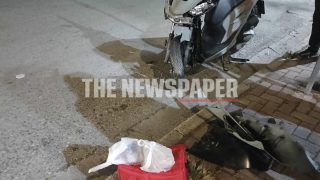 Σοβαρό τροχαίο με ντελιβερά στον Βόλο – Οδηγός υπό την επήρεια αλκοόλ τον χτύπησε και τον εγκατέλειψε