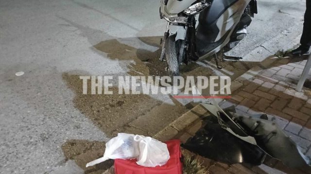 Σοβαρό τροχαίο με ντελιβερά στον Βόλο – Οδηγός υπό την επήρεια αλκοόλ τον χτύπησε και τον εγκατέλειψε
