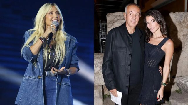 Ροκ νονά η Άννα Βίσση: Βάπτισε το γιο του Γιάννη και της Δήμητρας Κούστα στη Σύμη
