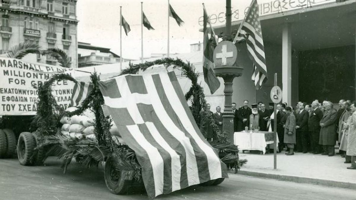 Σαν σήμερα, 05 Ιουνίου 1947: Αναγγέλλεται το σχέδιο Μάρσαλ – Βοηθά στην ανοικοδόμηση της χώρας μας μετά το τέλος του εμφυλίου πολέμου