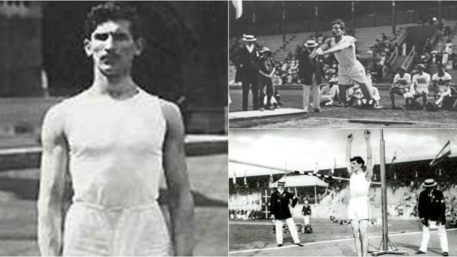Σαν σήμερα, 25 Ιουνίου 1912: Ο Κωνσταντίνος Τσικλητήρας κερδίζει χρυσό μετάλλιο στο μήκος άνευ φοράς στους Ολυμπιακούς Αγώνες στη Στοκχόλμη, με επίδοση 3,37 μ.