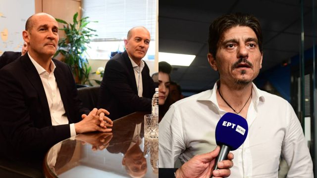 Η χρυσή τομή Βρούτση: Ζητά κοινή δήλωση Αγγελόπουλων και Γιαννακόπουλου για τους τελικούς