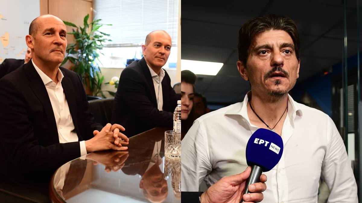 Η χρυσή τομή Βρούτση: Ζητά κοινή δήλωση Αγγελόπουλων και Γιαννακόπουλου για τους τελικούς