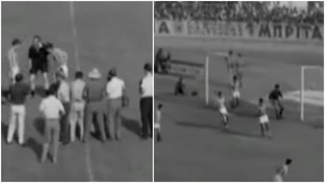 Σαν σήμερα το 1962 διεκόπη ο αγώνας Ολυμπιακός – Παναθηναϊκός λόγω έντασης, με αποτέλεσμα να μην υπάρξει κυπελλούχος