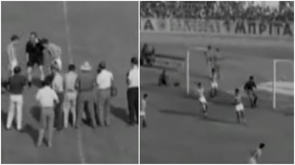 Σαν σήμερα το 1962 διεκόπη ο αγώνας Ολυμπιακός – Παναθηναϊκός λόγω έντασης, με αποτέλεσμα να μην υπάρξει κυπελλούχος