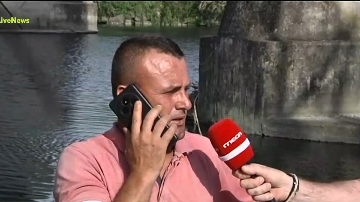 Άρτα: Πλάνταξε στο κλάμα ο άνθρωπος που έσωσε τα παιδιά – «Το ένα παιδί έβγαζε αίμα από τη μύτη και το στόμα»