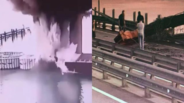 Νέο χτύπημα στο ρωσικό γόητρο: Η Ουκρανία χτύπησε με 1.100 κιλά εκρηκτικών τα θεμέλια γέφυρας της Κριμαίας
