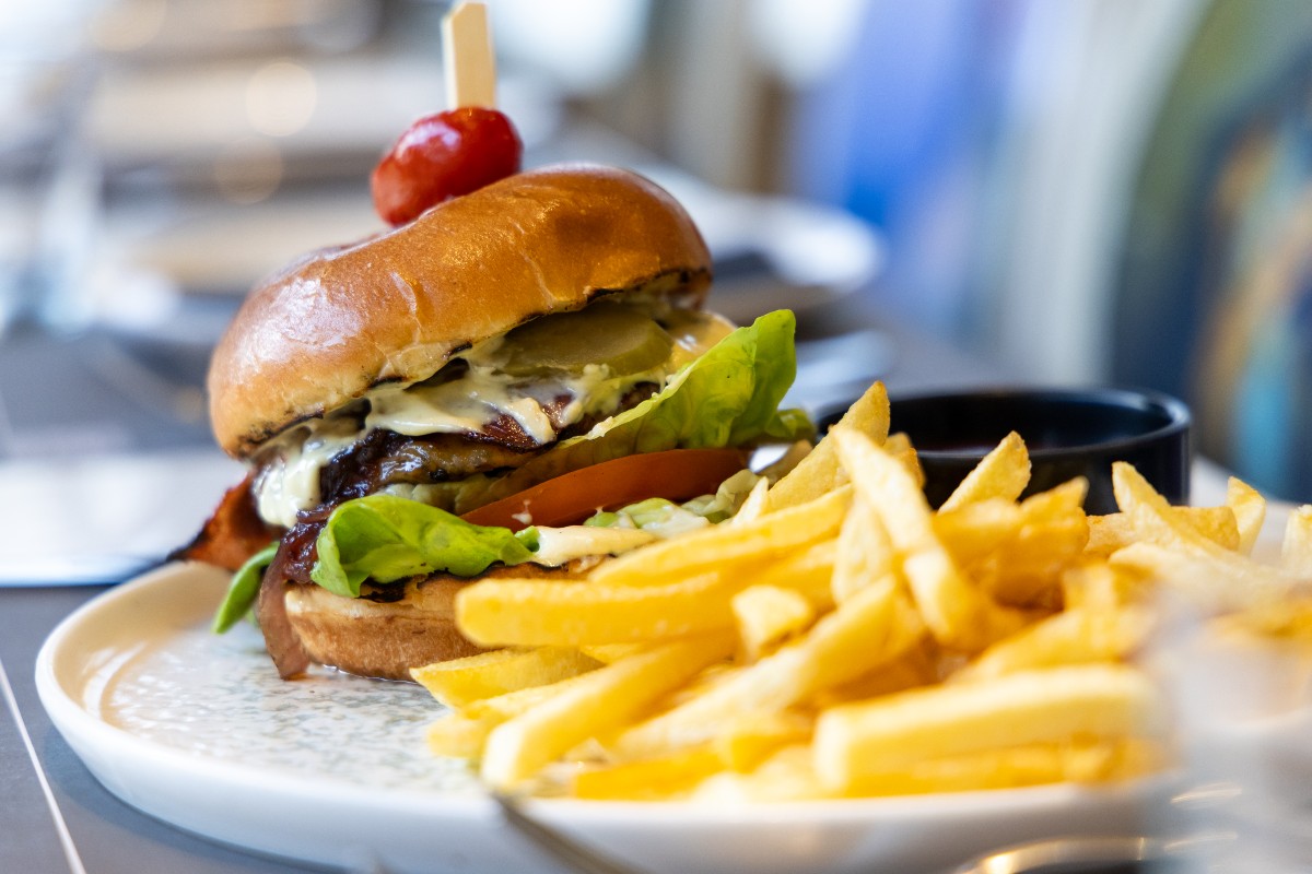 Λαχταριστά burger!