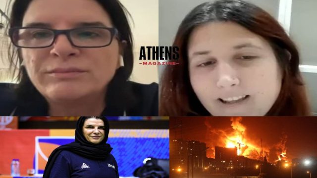 Η Ελένη Καπογιάννη στο Athensmagazine.gr: «Όταν σκοτώθηκε ο αρχηγός της Χαμάς, εγώ ήμουν στην Τεχεράνη»