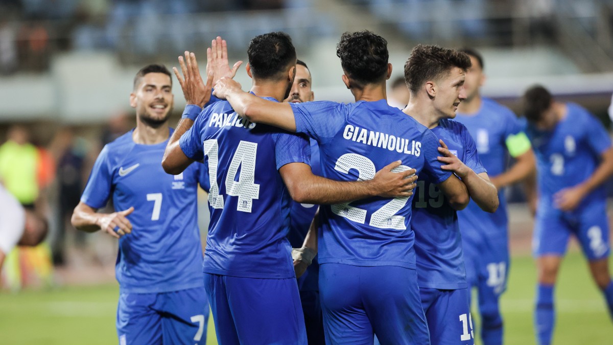 Ελλάδα – Σλοβακία 4-1: Φιλική νίκη στο Παγκρήτιο και με φόρα για τα προκριματικά του Μουντιάλ