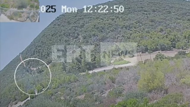 Η στιγμή που καρακάξα προκαλεί την φωτιά στο Άνω Σούλι Μαραθώνα – Δείτε βίντεο