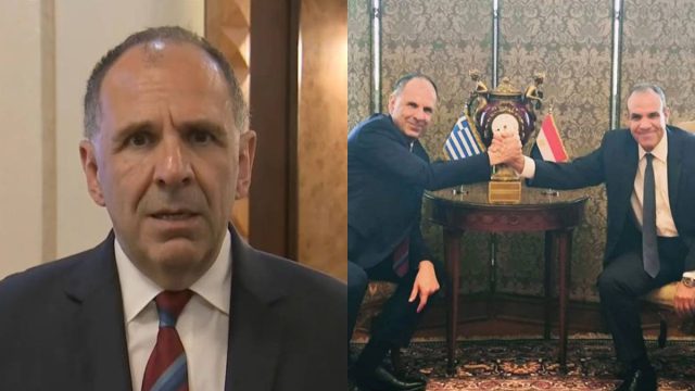 Γεραπετρίτης: Συμφωνήσαμε με την Αίγυπτο να εργαστούμε για την κατοχύρωση των δικαιωμάτων της Μονής Σινά