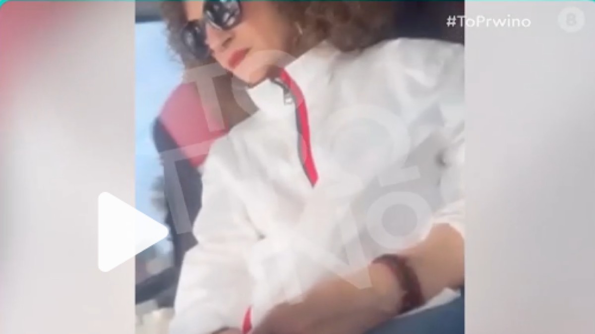 Ανήσυχη η Γλυκερία στις πρώτες εικόνες μετά τον εγκλωβισμό στο Ισραήλ – Προσπαθεί να επιστρέψει στην Ελλάδα με λεωφορείο