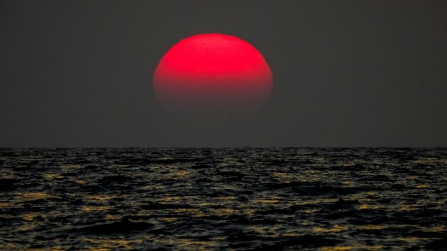 Η φωτογραφία της ημέρας: Μαγικό ηλιοβασίλεμα στην Κέρκυρα