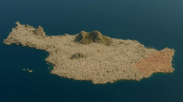 Έτσι θα ήταν η Κρήτη αν είχε όντως 7.812.923 αιγοπρόβατα, σύμφωνα με το ChatGPT