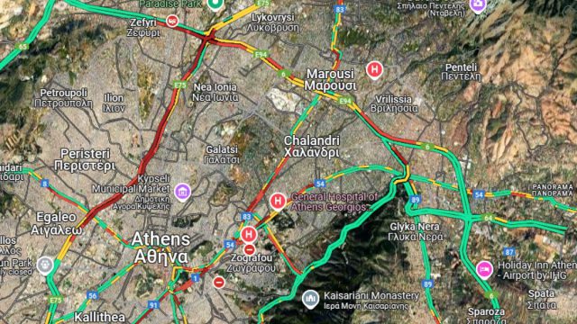 Live κίνηση 17/6: 30λεπτες καθυστερήσεις στην Αττική Οδό – Πού θα βρείτε μποτιλιάρισμα αυτή την ώρα