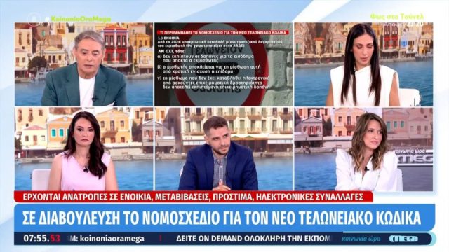 Νέος τελωνειακός κώδικας: Σαρωτικές αλλαγές σε ενοίκια, μεταβιβάσεις και ηλεκτρονικές πληρωμές