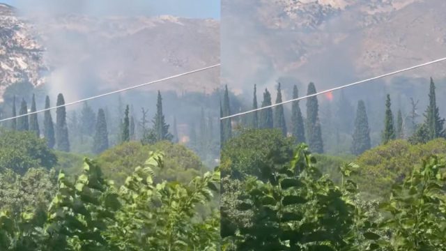 Συναγερμός στην Πυροσβεστική: Πυρκαγιά στην Πεντέλη κοντά στη Μονή, άμεση κινητοποίηση ισχυρών δυνάμεων