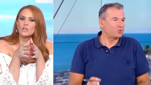 Στη… σέντρα από τη Σίσσυ Χρηστίδου ο Λιάγκας: «Αν στείλεις εσύ εξώδικο, πρέπει να στείλουμε κι εμείς»