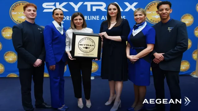 Η AEGEAN για 14η χρονιά «Καλύτερη Περιφερειακή Αεροπορική Εταιρεία στην Ευρώπη»