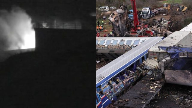 Τέμπη: Νέο βίντεο φέρνει στο φως αμφιβολίες για την αιτία της φωτιάς – Τα ερωτήματα του Αχιλλέα Μιχόπουλου