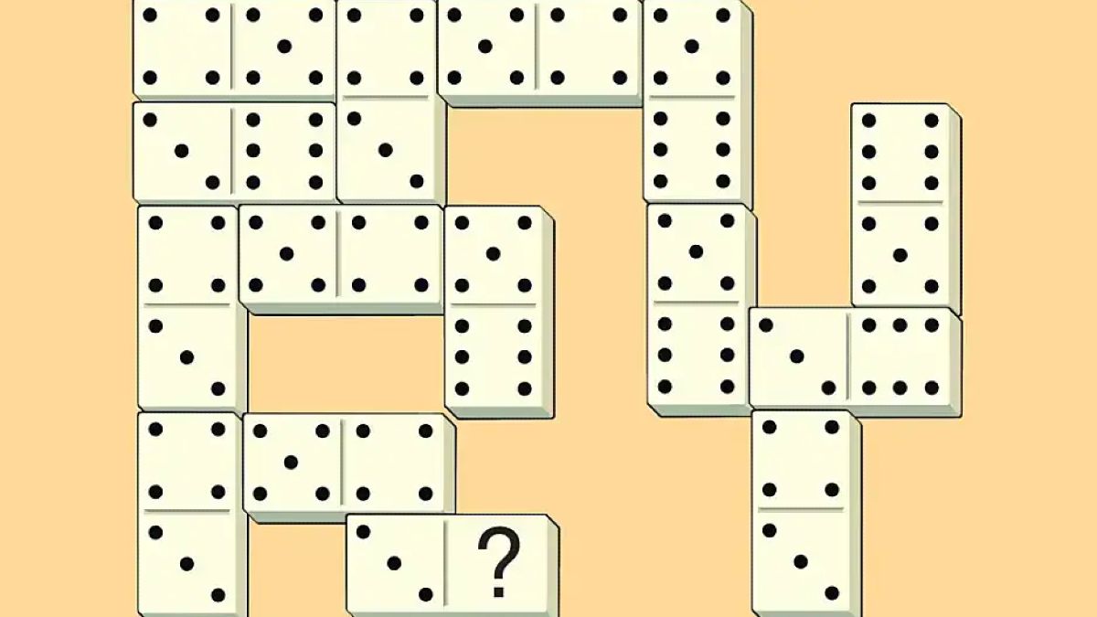 Τεστ IQ: Mπορείτε να εντοπίσετε ποιος αριθμός λείπει από το ντόμινο σε 19 δευτερόλεπτα;
