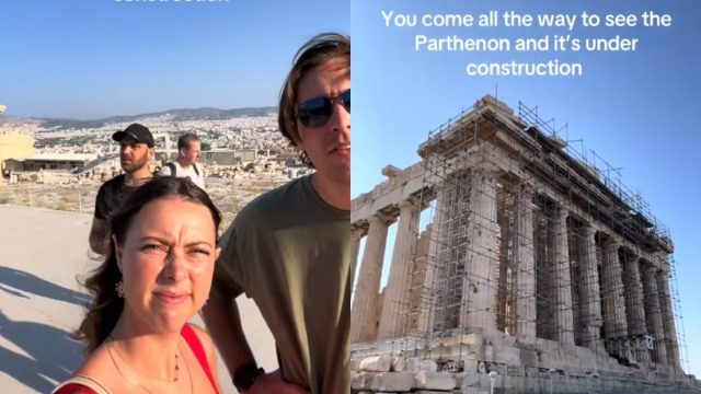 Το viral TikTok: Βρετανοί επισκέπτονται την Ελλάδα και ξενερώνουν – «Ήρθαμε να δούμε τον Παρθενώνα και ακόμα είναι οικοδομή»
